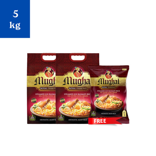 Mughal Royal Diamond 1121 Basmati Rice 5Kg