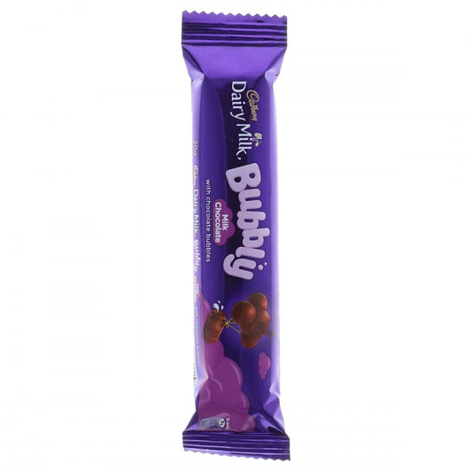 Cadbury Dairy Milk Bubbly Milk Chocolate Bar