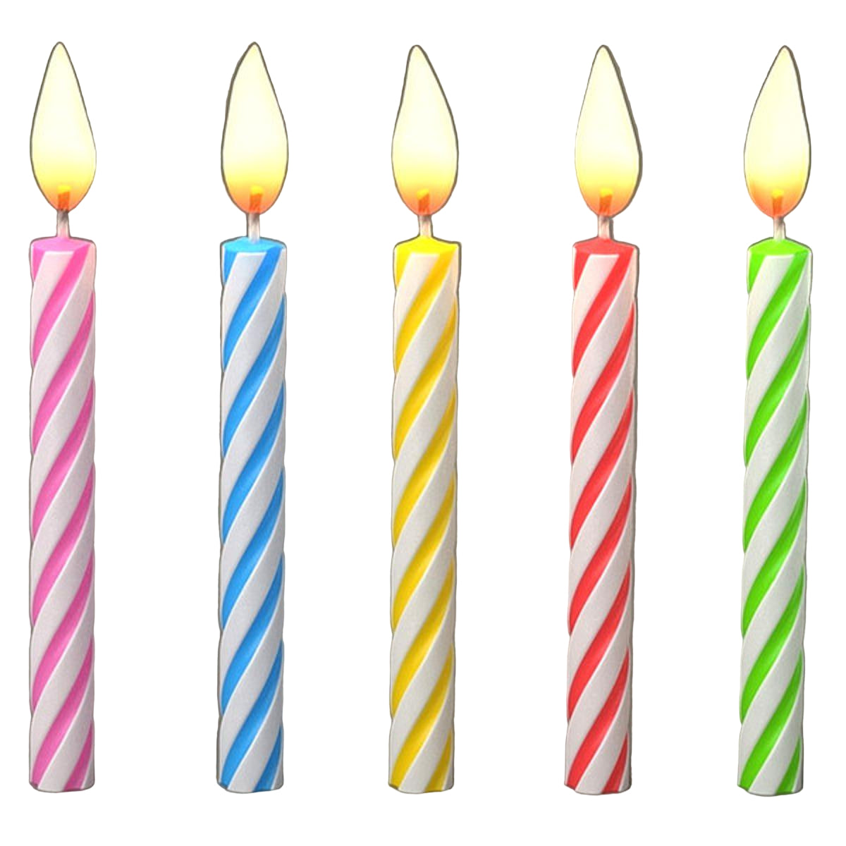 LOCAL BIRTHDAY CAKE CANDLES PACKET (SMALL)
