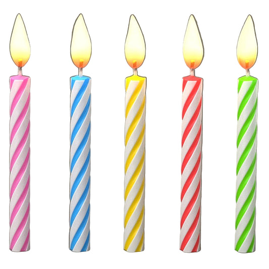 LOCAL BIRTHDAY CAKE CANDLES PACKET (SMALL)