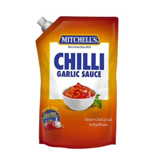 MITCHELLS CHILLI GARLIC SAUSE NEW 800ML ALL
