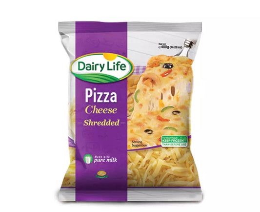 Dairy Life Shredded pizza cheese 400GM