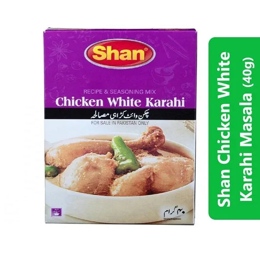 SHAN CHICKEN WHITE KARAHI MASALAH (40+5 G)