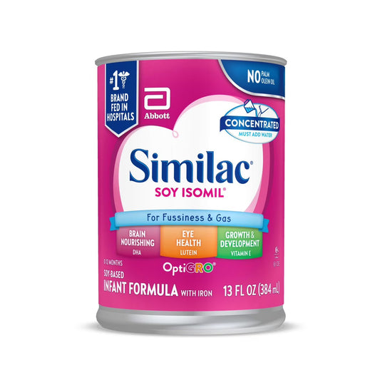 Similac Isomil Soy Infant Formula Baby Milk Powder Tin