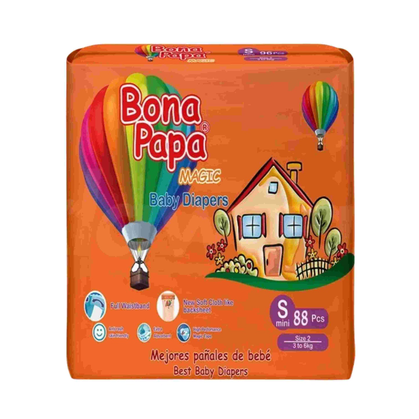 Bona Papa Magic Baby Diapers Medium