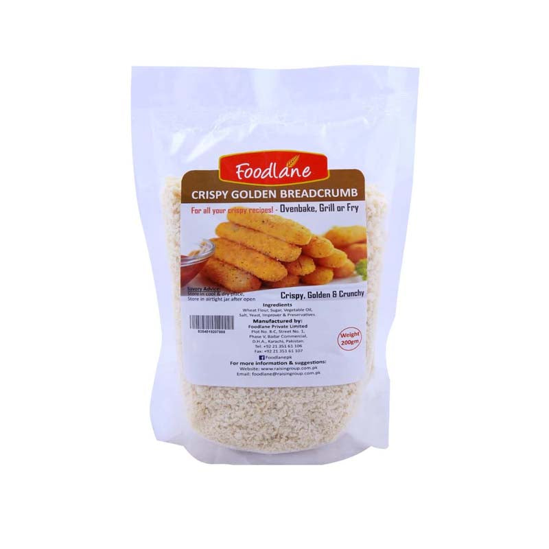 Crispy Golden Bread Crumbs Pouch