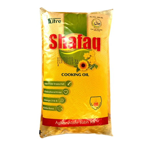 Shafaq Canola Cooking Oil Pouch