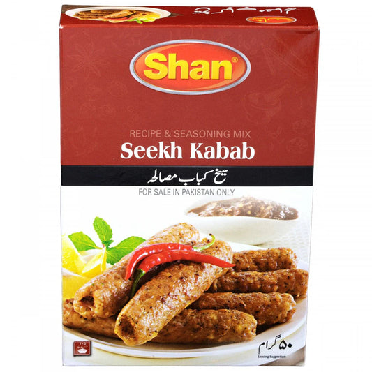 Shan Tika Seekh Kabab Masala D/pack