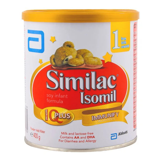 Similac Isomil Soy Infant Formula Baby Milk Powder Tin