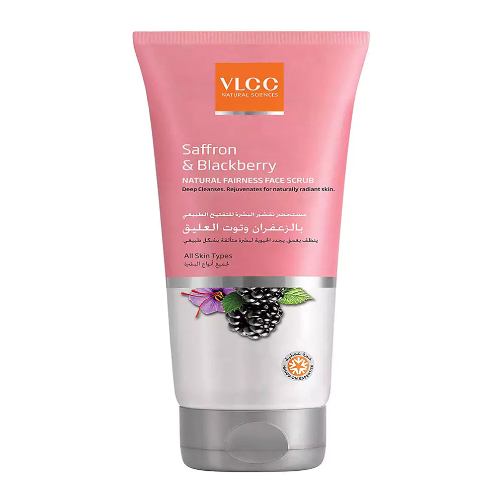 VLCC SAFFRON & BLACKBERRY FACESCRUB